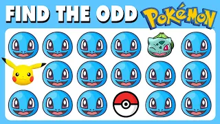 Find The Odd One Out | Pokemon Edition Emoji 🐉🎉 | Quiz Lion