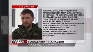 Нардеп Володимир Парасюк пропустив найбільше голосувань Верховної ради серед представників Львівщини