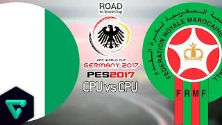 Ivory Coast vs. Morocco | 2nd Leg | CAF Final Match | Road To World Cup Germany 2017 | PES 2017