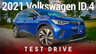 2021 Volkswagen ID.4 Test Drive - All-New Electric Crossover SUV From Volkswagen