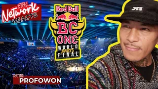 BBOY NETWORK REACTS WITH PROFOWON- REDBULL BCONE WORLD FINALS 2023