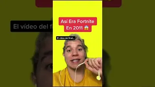 Así Era Fortnite En 2011 😱 #shorts #youtubeshorts #curiosidades #datos