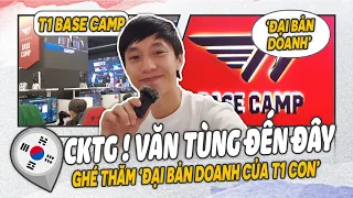 VLOG CKTG 2023 | VĂN TÙNG TỚI CHƠI ĐẠI BẢN DOANH CỦA T1 CON a.k.a T1 BASECAMP HÀN QUỐC