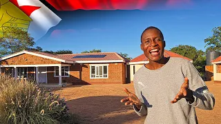 He is in the UK. But Building a Luxurious Retirement House Deep in the Rural Areas of Africa