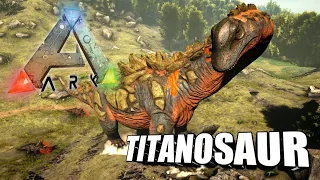 Taming A Titanosaur | Ark Survival Evolved | The Island