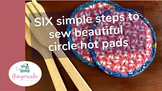 6 easy steps to Sew a Beautiful Pot Holder