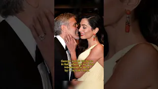 George and Amal Clooney's Unexpected Love Story #celebrity #shortsvideo #georgeclooney