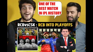 RCB vs CSK _ RCB Into the playoffs IPL 2024. One biggest comebacks in the history of IPL by the RCB