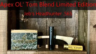 Turkey Pattern Test: Apex OL' Tom Blend TSS 20ga + Jeb's .565 headhunter + Rem 870