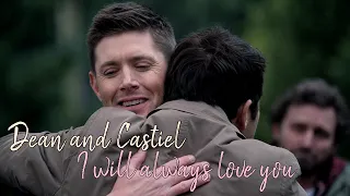 Dean and Castiel - l Will Always Love You [Boyce Avenue Cover]  [Angeldove]