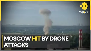 Large-scale drone attack hits Moscow for first time in Ukraine war | Latest News | WION