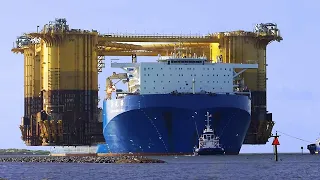 World's Largest Oil Rig Manufacture and Transport