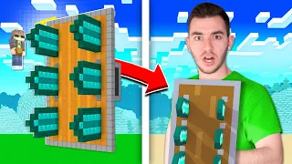 Todo lo que CONSTRUYO en MINECRAFT APARECE!