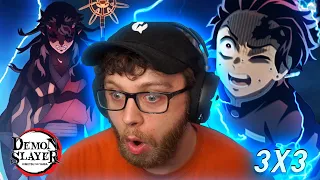 TANJIRO AND TOKITO VS UPPER RANK 4!?! Demon Slayer 3x3 Reaction! (CRAZY)