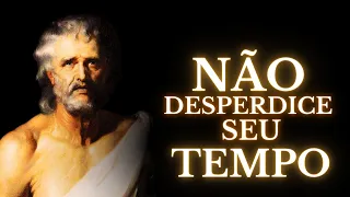 10 CONSELHOS ESTOICOS para não DESPERDIÇAR O TEMPO | SÊNECA