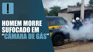 Homem morre sufocado em “câmara de gás” dentro de viatura da PRF; assista