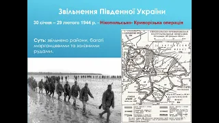 Вигнання з України німецьких військ та їх созників  Воєнні дії в 1942 1943 рр