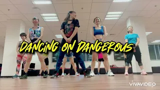 DANCING ON DANGEROUS by Sean Paul, Sofia Reyes, Imanbek | Zumba | Dance Fitness