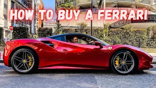 How to buy a Ferrari 488