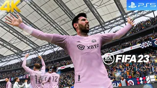 FIFA 23 - New England vs Inter Miami | 🔥LIONEL MESSI FIRST GOALS | MLS gameplay PS5 [4K]