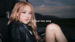 Final love song - Rose (I-Land 2 signal song) Speed up & Lyrics