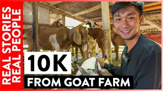 21 Yr Old Entrepreneur Proves That Goat Farming Is a Lucrative Business | Real Stories Real People