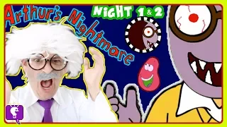 ARTHUR'S Nightmare ADVENTURE Video Game!  HobbyHarry Plays Arthur on HobbyKidsTV