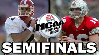 Georgia vs Ohio State - 2022 12-Team Playoff Semifinals (NCAA Football 2003)