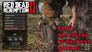 HOW TO Craft "The Legend Of The East" Satchel in Red Dead Redemption 2
