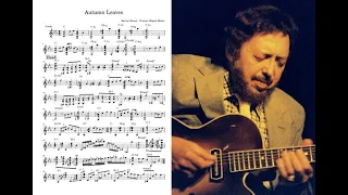 Barney Kessel - Autumn Leaves Transcription