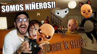 SOMOS NIÑEROS DEL BEBE AMARILLO | Baby in Yellow con Dylan | Juegos Luky