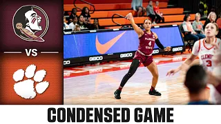Florida State vs. Clemson Condensed Game | 2022-23 ACC Women’s Basketball