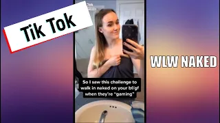 wlw/lesbians ☆ Naked CHALLENGE ☆ HOT TikToks COMPILATION ☆ Girls Kissing Part #4