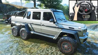 Mercedes G63 AMG 6x6 - Forza Horizon 4 Online | Logitech g29 gameplay