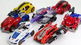 Transformers GAME FOC WFC Optimus Prime Bumblebee Cliff Jumper Jazz Sideswipe Megatron Car Robot Toy