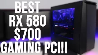 Best $700 Gaming PC Build Guide - AMD RX 580 Ryzen 5 1500X (w/ Benchmarks)