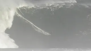 Groms watch Hardcore surfers charge Biggest ever Mullaghmore