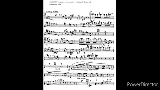 Ginastera:Variaciones Concertantes für Orchester op. 23 / Variation für Klarinette