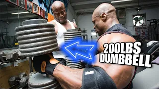 Ronnie Coleman's UNBELIEVABLE Chest Day