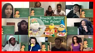 SML Movie: Bowser Junior The Faker! REACTIONS MASHUP