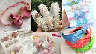 Hair clips ideas for kids|lacos|baby girl hair accessories|diy hair clips