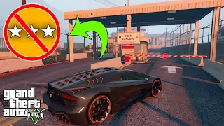 GTA5 - HOW TO GET INTO MILITARY BASE WITH NO STAR