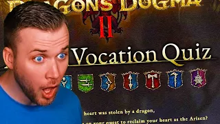 Which Vocation Should I Play First? 🤔🐉 Taking the Dragon's Dogma 2 Arisen Vocation Quiz | Reaction