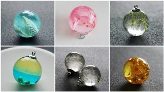 10 EPOXY BALLS Epoxy Resin DIY Ideas CHEAP AND EASY DIY JEWELRY IDEAS