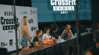 2021 Nobull CrossFit Games Individual Day 2 Press Conference