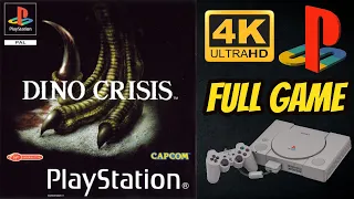 Dino Crisis | PS1 | 4K60ᶠᵖˢ UHD🔴| Longplay Walkthrough Playthrough Full Movie Game