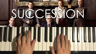How To Play - SUCCESSION - Theme Song (PIANO TUTORIAL LESSON)