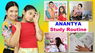 Anantya Study and Exam Routine | A Day in My Life l CookWithNisha