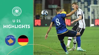 Hard-Earned Victory | Kosovo vs. Germany 0-3 | Highlights | U 21 Euro Qualifier