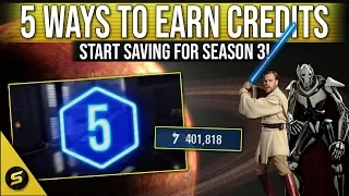 5 ways to earn CREDITS FAST - Battlefront 2